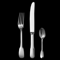 Dessert spoon "Vieux Paris" silverplated
