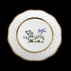 Assiette de table 26cm de diamètre/ oiseau 5