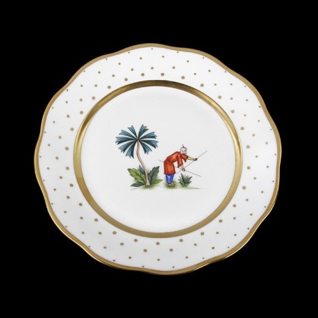Assiette creuse de 25,5cm de diamètre/ personnage 4