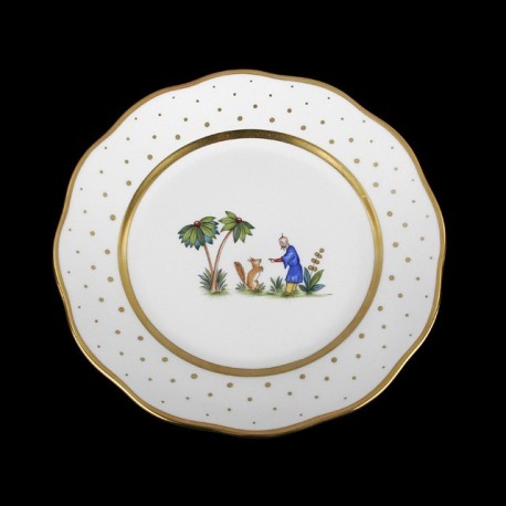 Assiette creuse de 25,5cm de diamètre/ personnage 6