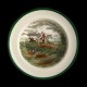 Assiette creuse Copeland Herring scene chasse à courre 