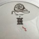 Copeland hunting scenes Herring assiette de table
