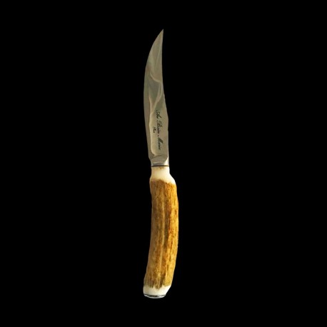 Deer antlers steak knife