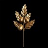Gilded oak leaves ornament