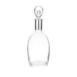 Carafe à vin en cristal et argent n°3