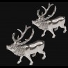 Salt & pepper shakers Pewter Moose