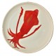 Majolica Squid large round dish