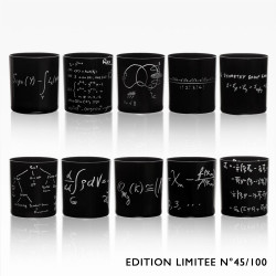 10 verres cristal Artel prix Nobel mathématiques