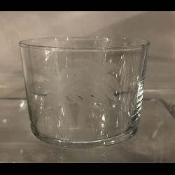 Verre droit bas Palmier