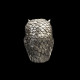 Seau à glaçons Hibou par Mauro Manetti en métal argenté