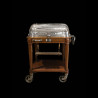 Table à découper par Christofle en métal argenté vers 1940