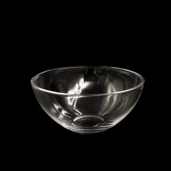 Coupelle en cristal unie D 17 cm