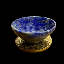 Petite salière en lapis lazuli