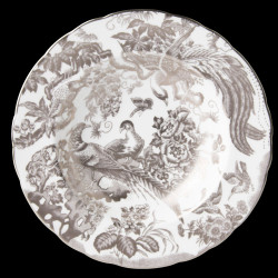 Assiette creuse porcelaine Royal Crown Derby Platine