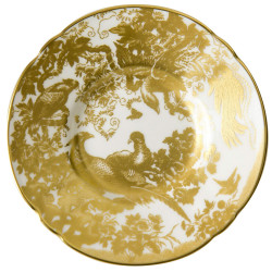 Royal Crown Derby Aves Platinum Coffee Saucer