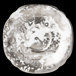 Royal Crown Derby Aves Platinum Breakfast Saucer