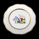 Herend FODO Assiettes à salade bouclier 21cm
