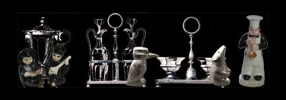 Salt, pepper, cruet set