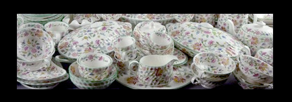 Minton service Haddon Hall