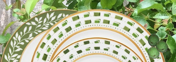 Porcelaine La Bocca Vert
