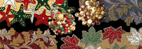 Décorations perlées