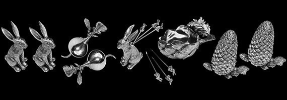 Shiny pewter